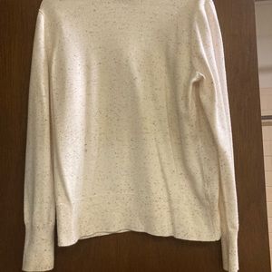 New with tags women’s Premise sweater cream confetti Sz L